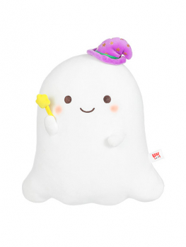 Thú bông White Ghost (with Magical Hat)