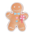 Thú bông Gingerbread Man(Lollipop)