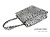 Túi xách đeo vai (Grey Lepoard Print) 115316