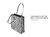 Túi xách đeo vai (Grey Lepoard Print) 115316
