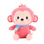 Con khỉ bông (Pink) 095636